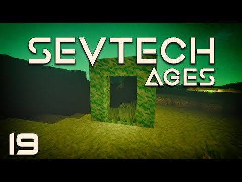 SevTech: Ages EP19 Abyssalcraft Portal + Ocean Monument + Transformation Powder