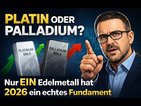 Platin oder Palladium? Nur EIN Edelmetall hat 2026 ein echtes Fundament