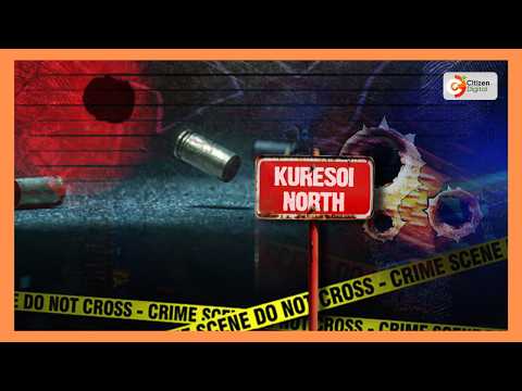 Watu watatu wajeruhiwa kwa risasi katika vurugu Kuresoi North