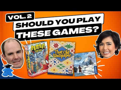 Should You Play: Marvel Damage Control, That Old Wallpaper, Cartaventura?