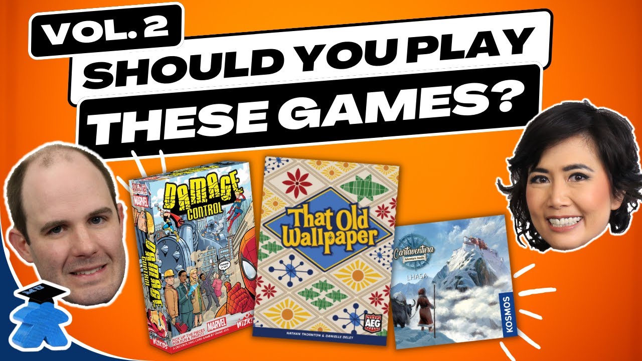 Should You Play: Marvel Damage Control, That Old Wallpaper, Cartaventura?