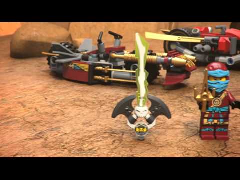 Ninja Bike Chase - LEGO Ninjago - 70600 - Product Animation