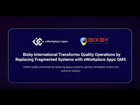 Bixby International - Histoire de réussite