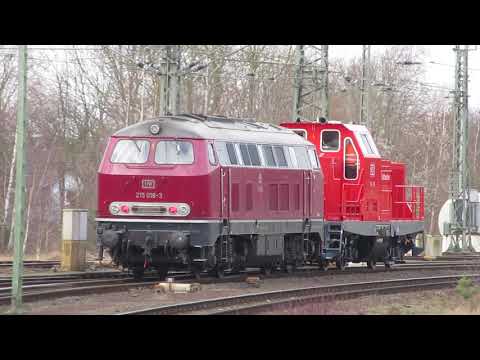 Allerletzte Probefahrt mit 225- Begleitung in Nienburg