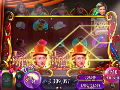 WILLY WONKA CANDY CONTRACTS Video Slot Casino Game with a "BIG WIN" FREE SPIN BONUS