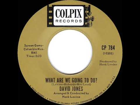 1965 Davy Jones (as “David Jones”) - What Are We Going To Do? (mono 45)