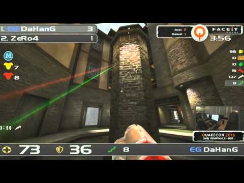 QuakeCon 2013 (WB) Semifinals Zero4 vs DaHanG (map 2 of 2)