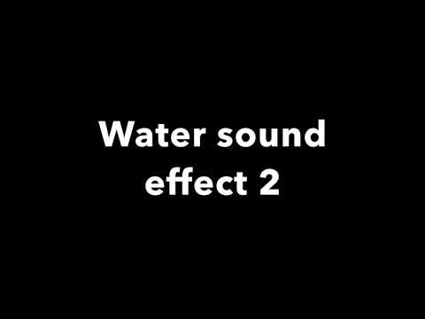 Water sound effect (some thing drop into water)