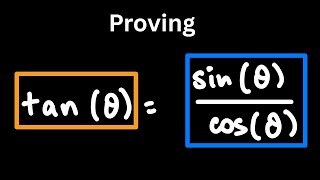 Why does tan(x) = sin(x)/cos(x)?