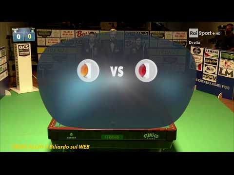 FIORI vs GRIMALDI - FINALE 4^PROVA BILIARDO BTF 2017 FIRENZE