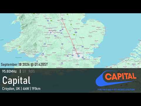 [Tropo FM DX] 18/09/24: 95.80MHz Capital in London from Nottingham, UK