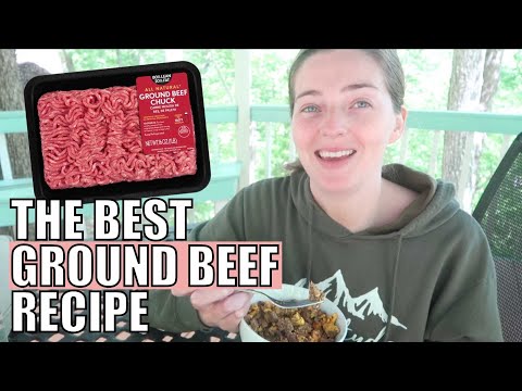 High-Fat Ground Beef Delight