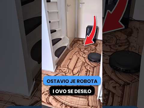 Mislio Je Da Je ROBOT BACANJE Para 🤖 #shorts