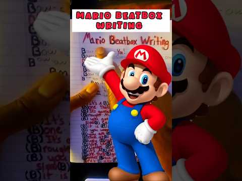 Mario Beatbox Writing - Cartoon Beatbox Battles