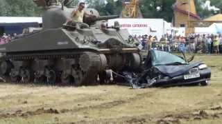 preview picture of video 'M4A4 Sherman Car Crushing'