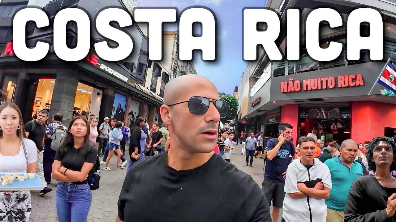 CHEGUEI NA COSTA RICA PASSANDO VERGONHA 🇨🇷