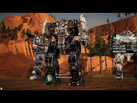 MechWarrior 5: Mercenaries - Co-op in the Battlemaster Hero, Hellslinger, with Biff and Enigma of th
