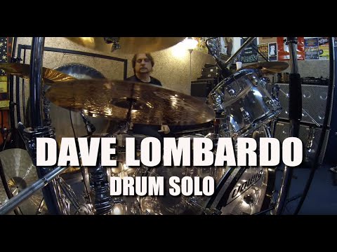 Dave Lombardo - drum solo