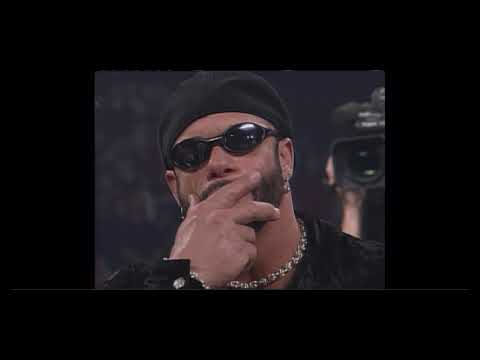 The Monday Night Wars | WCW President Ric Flair confronts Randy Savage and Sting on Nitro | 4/12/99
