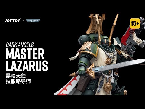 JOYTOY 1/18 Warhammer 40K Dark Angels Master Lazarus