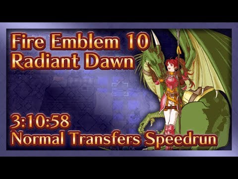 Fire Emblem 10: Radiant Dawn (Normal Transfers) Speed Run - 3:10:58