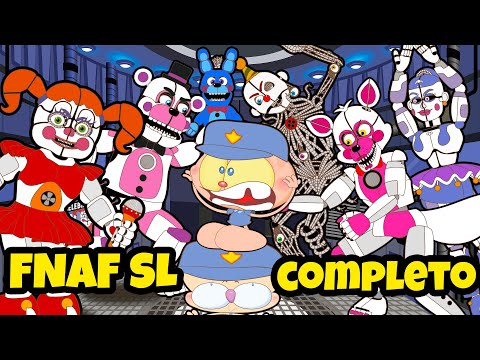 Mongo e Drongo em FNAF Sister Location Completo com todas as 5 noites - Five Nights at Freddy's