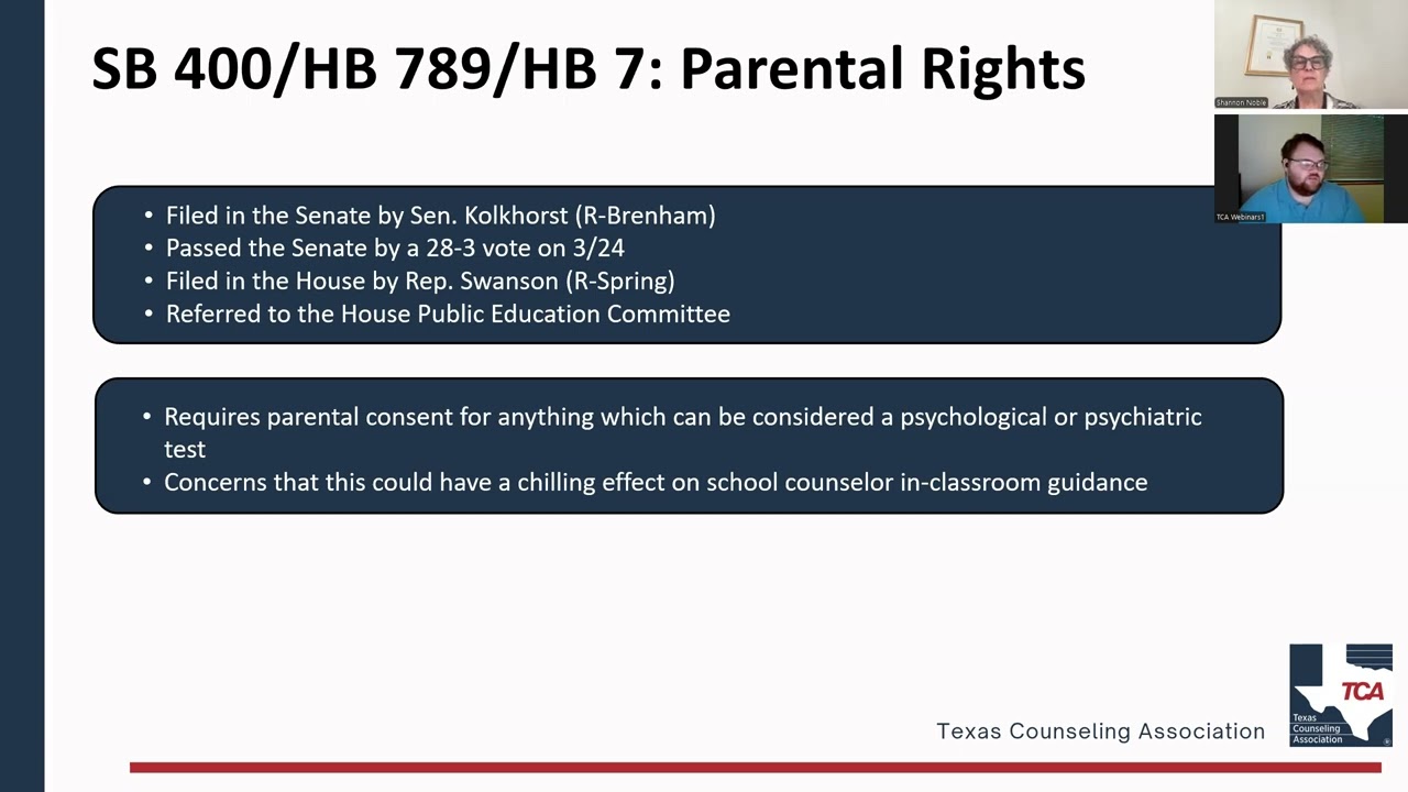 TCA's Mid Session Update - 89th Legislative Session