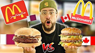 Qatar vs. Canada McDonald's… It’s a COMPLETE different experience.