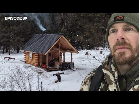 TRESPASSER, Sauna Stove + Chimney |EP89| Log Cabin Build on Off-Grid Homestead