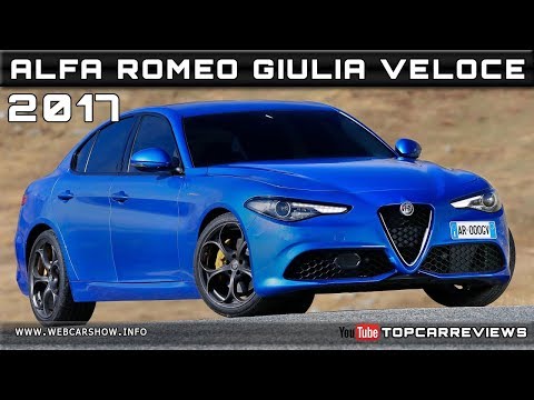2017 ALFA ROMEO GIULIA VELOCE Review Rendered Price Specs Release Date