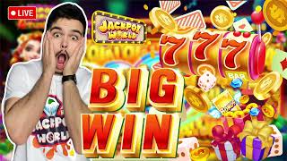 ️UNLEASH THE ULTIMATE BIG WIN ZONE WITH JACKPOT WORLD!