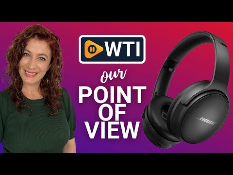 Bose QuietComfort 45 Wireless Bluetooth Noise Cancelling Headphones - WTI product video review