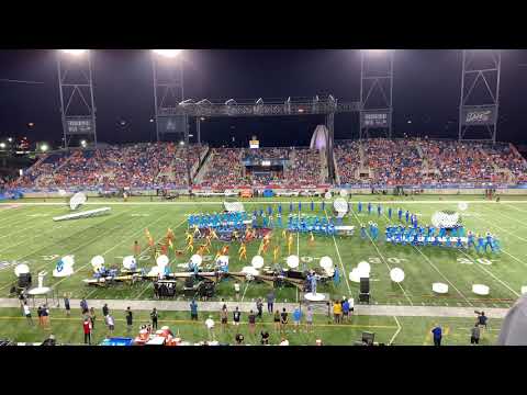 Bluecoats 2019 Half Time Performance at Pro Football Hall of Fame Game