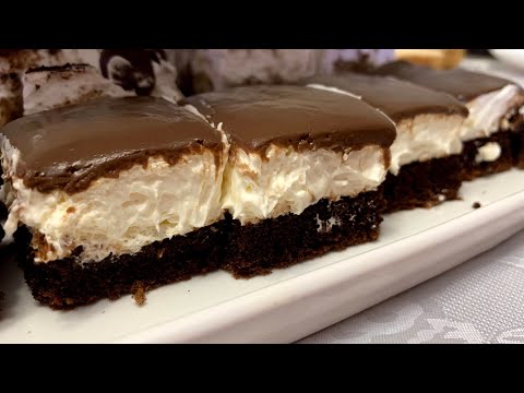 Prajitura Krem a la krem perfecta pe masa se sarbatori/ Prajitura cu crema de vanilie si frisca