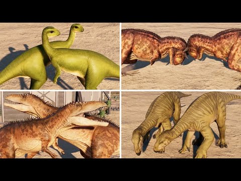 ALL DINOSAURS SOCIALIZING - Jurassic World Evolution 2