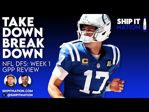 NFL DFS Week 1 Takedown Breakdown | Winning DraftKings Lineups & Strategy Review
