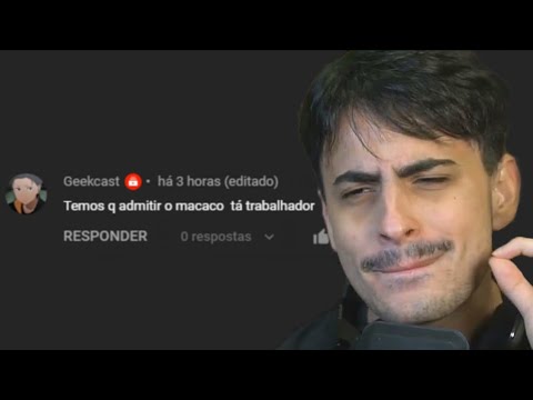 lendo comentarios do canal do youtube