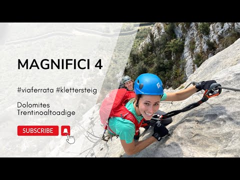 Via Ferrata – Magnifici 4 | Extreme D-E-Level Ferrata in the Fassa Valley (Dolomites)