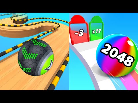 Ball Run 2048 infinity Vs Going Balls - Speedrun Gameplay Walkthrough Level Ep-13
