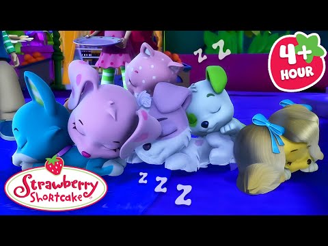 Sleepy Puppies | Strawberry Shortcake | Mega Compilation | Full Episodes | Cartoons for Kids - Kids TV Series, Kingdom Kids Zone - Strawberry Shortcake - WildBrain