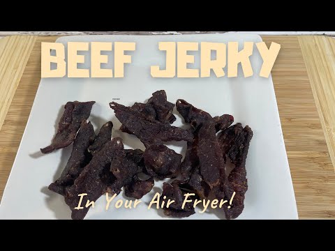 Air Fryer Beef Jerky | Simple and Easy Beef Jerky |...