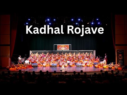 Kadhal Rojave -Veena Varshini 60 Veena ensemble- Veenalayam School of Music, Canada