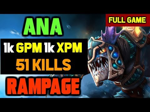 OMG! Everyone is food for Ana - 51 Kills with Fountain dive RAMPAGE