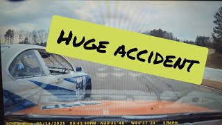 Huge accident at Barber Motorsports Park during the 2026 24 Hours of Lemons
