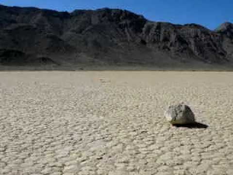 moving rocks caught on video