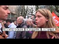 Linkse hippieboeren knuffelen met minister Schouten