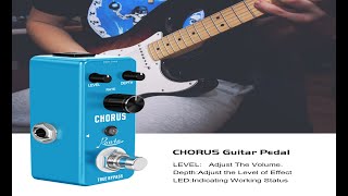 Video thumbnail for Rowin LEF-304 Chorus Pedal Quick Demo by Kaddy's Jam Kave