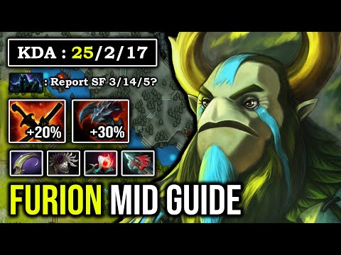 MID FURION IS BACK 100% Killing Machine Insane Farm Lord 900 GPM 1 TELEPORT = 3 DELETED DotA 2