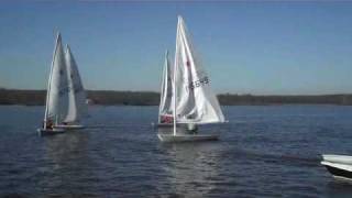 preview picture of video 'NERYC Laser Sailing Frostbite Series 1 - Day 5'