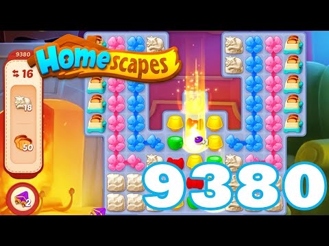 Homescapes Level 9380 HD | 3 - match puzzle game | Gameplay Walkthrough | android | GameGo Game IOS